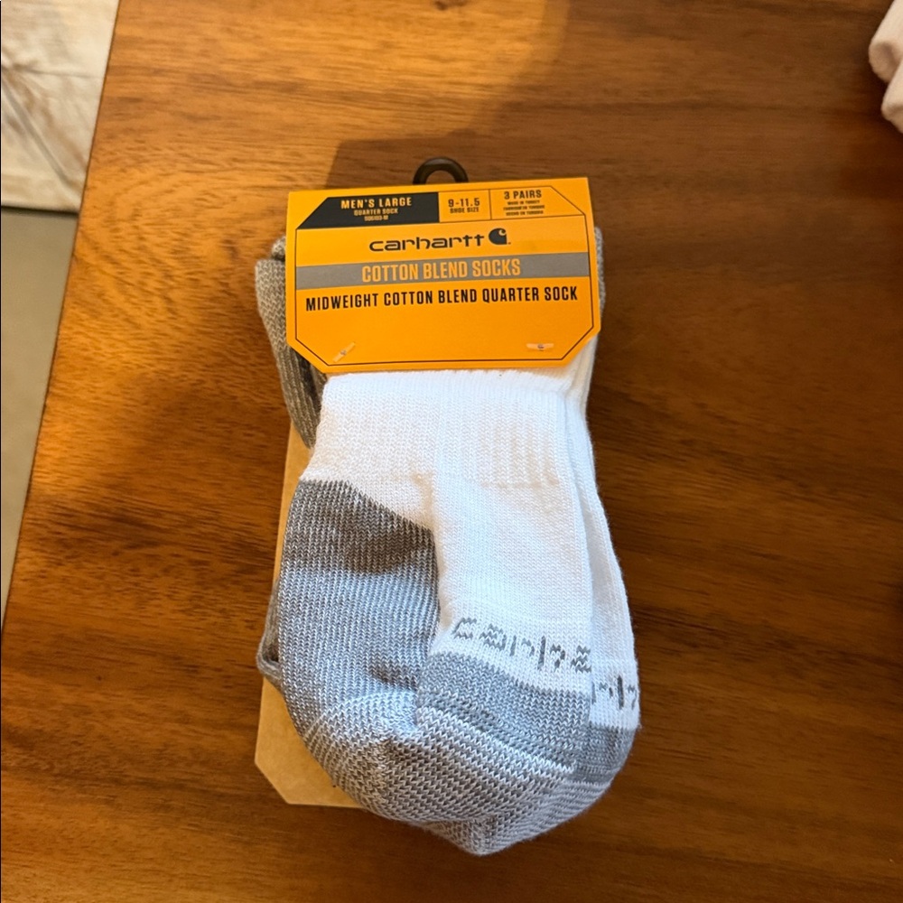 Carhartt- Midweight Cotton Blend Crew Sock 3-Pack - Picture 7 of 8